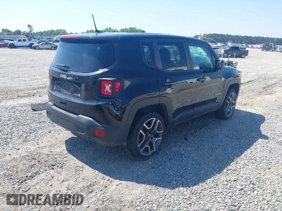 2020 Jeep Renegade Sport with VIN ZACNJBAB9LPL76867, listed as a IAAI auction lot 42269754 with 69,638 mi miles and . Bid and sale history available at DreamBid. Image 4.
