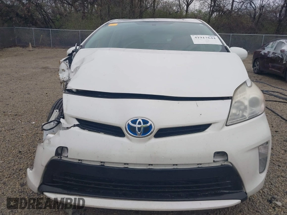 2012 Toyota Prius One with VIN JTDKN3DUXC5460945, listed as a IAAI auction lot 41917644 with 190,113 mi miles. Bid and sale history available at carsss.com. Image 17.