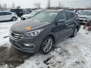 2017 Hyundai Santa Fe 2.0T z VIN 5XYZUDLA5HG393118, wystawiony jako Copart lot #83205934 z przebiegiem Nie podano mil oraz Szkoda całkowita • Salvage title. Historia ofert i sprzedaży dostępna na DreamBid. Obrazek 1.