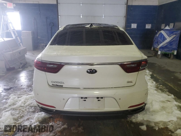 2018 Kia Cadenza Premium with VIN KNALC4J10J5096264, listed as a Copart auction lot 86757694 with 87,990 mi miles and Salvage Title. Bid and sale history available at DreamBid. Image 6.