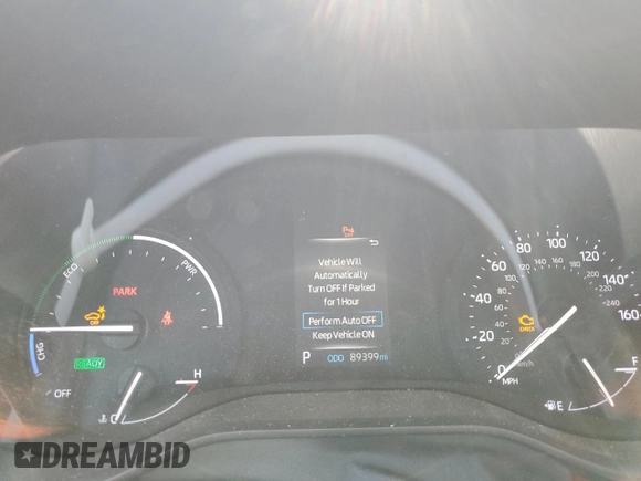 2021 Toyota Sienna XLE with VIN 5TDYSKFC3MS018859, listed as a Copart auction lot 55819654 with 89,399 mi miles and Salvage title. Bid and sale history available at DreamBid. Image 9.
