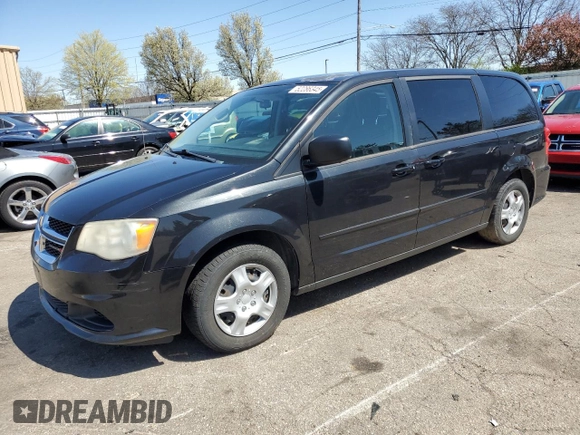 2012 Dodge Grand Caravan SE with VIN 2C4RDGBG6CR323638, listed as a Copart auction lot 52286345 with 189,686 mi miles and Clean Title. Bid and sale history available at DreamBid. Image 1.
