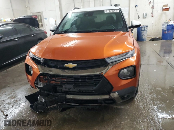 2022 Chevrolet TrailBlazer ACTIV with VIN KL79MVSL2NB047037, listed as a Copart auction lot 87372004 with 66,330 mi miles and Salvage Title. Bid and sale history available at carsss.com. Image 5.