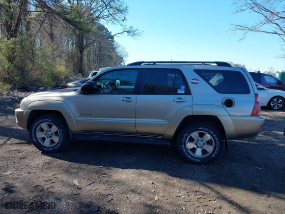 2005 Toyota 4Runner SR5 with VIN JTEBU14R450068462, listed as a IAAI auction lot 42048628 with 205,722 mi miles. Bid and sale history available at carsss.com. Image 14.