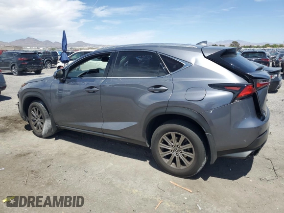 2019 Lexus NX 300 with VIN JTJBARBZXK2194319, listed as a Copart auction lot 57480415 with 91,407 mi miles and Salvage title. Bid and sale history available at DreamBid. Image 2.