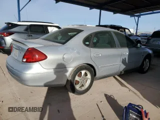 2002 Ford Taurus SES Standard with VIN 1FAFP55S32G260499, listed as a Copart auction lot 45929285 with 152,567 mi miles and Salvage Title. Bid and sale history available at carsss.com. Image 3.