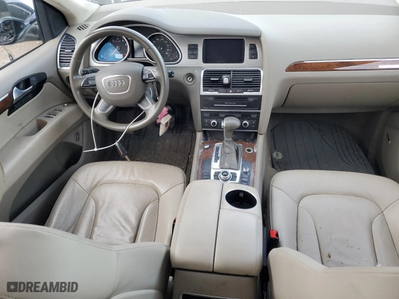 2012 Audi Q7 3.0T Premium Plus with VIN WA1LGAFE3CD001121, listed as a Copart auction lot 85977874 with 85,638 mi miles and Salvage Title. Bid and sale history available at carsss.com. Image 8.