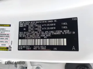 2024 Lexus NX 350 Premium z VIN 2T2GGCEZXRC052446, wystawiony jako IAAI lot #42538124 z przebiegiem 4 321 mil mil oraz . Historia ofert i sprzedaży dostępna na DreamBid. Obrazek 9.