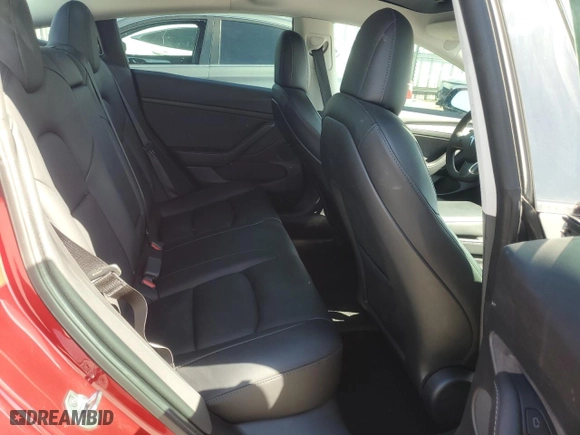 2022 Tesla Model 3 Long Range with VIN 5YJ3E1EB1NF273763, listed as a Copart auction lot 52779035 with 58,283 mi miles and Salvage Title. Bid and sale history available at carsss.com. Image 10.