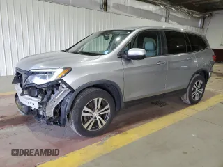 2017 Honda Pilot EX-L z VIN 5FNYF6H54HB059103, wystawiony jako Copart lot #59364225 z przebiegiem 127 331 mil mil oraz Szkoda całkowita • Salvage title. Historia ofert i sprzedaży dostępna na DreamBid. Obrazek 1.