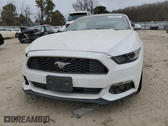 2015 Ford Mustang V6 z VIN 1FATP8EM8F5393122, wystawiony jako Copart lot #47293025 z przebiegiem 150 046 mil mil oraz Szkoda całkowita • Salvage title. Historia ofert i sprzedaży dostępna na DreamBid. Obrazek 5.