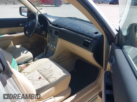2007 Subaru Forester X w/Premium Pkg with VIN JF1SG65627H719188, listed as a IAAI auction lot 42074029 with 191,763 mi miles. Bid and sale history available at carsss.com. Image 5.