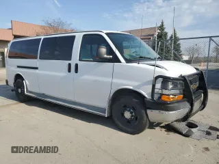 2013 Chevrolet Express Passenger LT with VIN 1GAZG1FG3D1134751, listed as a Copart auction lot 53728385 with 188,247 mi miles and Clean title. Bid and sale history available at DreamBid. Image 4.