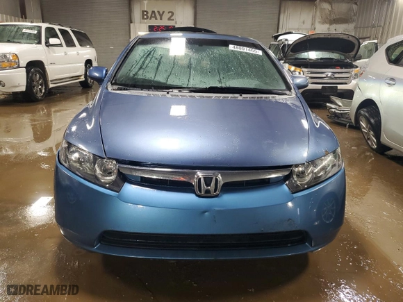 2006 Honda Civic Sdn EX with VIN 1HGFA16896L123444, listed as a Copart auction lot 48001465 with 129,880 mi miles and Salvage Title. Bid and sale history available at carsss.com. Image 5.