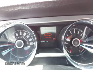 2014 Ford Mustang V6 with VIN 1ZVBP8AM9E5284966, listed as a IAAI auction lot 42440410 with 100,161 mi miles and . Bid and sale history available at DreamBid. Image 7.