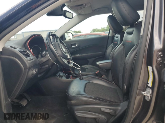 2019 Jeep Compass Trailhawk with VIN 3C4NJDDBXKT721356, listed as a Copart auction lot 60003045 with 164,864 mi miles and Clean title. Bid and sale history available at DreamBid. Image 7.