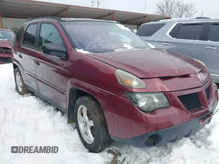 2003 Pontiac Aztek z VIN 3G7DB03E73S564470, wystawiony jako IAAI lot #41233788 z przebiegiem Nie podano mil oraz . Historia ofert i sprzedaży dostępna na DreamBid. Obrazek 1.