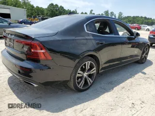 2021 Volvo S60 Inscription with VIN 7JRA22TL4MG091935, listed as a Copart auction lot 65112034 with 53,732 mi miles and Salvage Title. Bid and sale history available at carsss.com. Image 3.