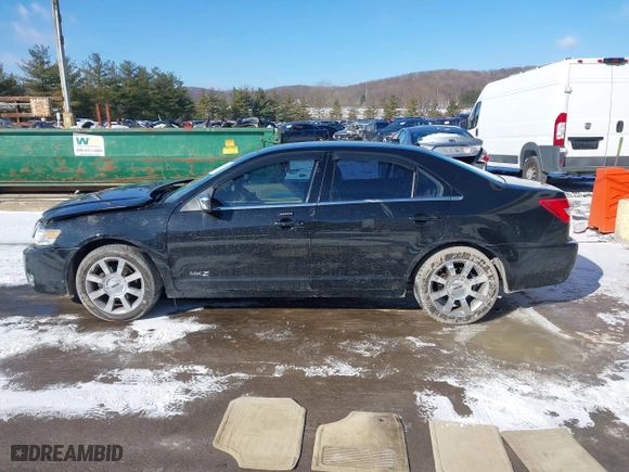 2007 Lincoln MKZ with VIN 3LNHM26T07R653177, listed as a IAAI auction lot 41571111 with 124,929 mi miles. Bid and sale history available at carsss.com. Image 14.
