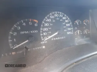 2000 GMC Denali with VIN 1GKEK13R6YR146253, listed as a Copart auction lot 44381765 with 264,950 mi miles and Salvage Title. Bid and sale history available at DreamBid. Image 9.