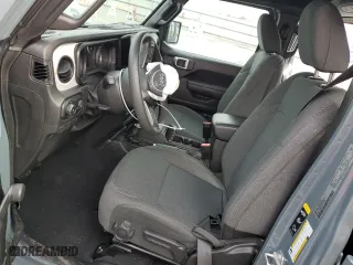 2024 Jeep Wrangler Sport with VIN 1C4PJXDG0RW332722, listed as a Copart auction lot 85292724 with 8,066 mi miles and Salvage Title. Bid and sale history available at carsss.com. Image 7.