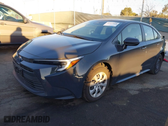 2023 Toyota Corolla Hybrid LE with VIN JTDBCMFE3P3020729, listed as a IAAI auction lot 41422018 with 79,069 mi miles. Bid and sale history available at carsss.com. Image 18.