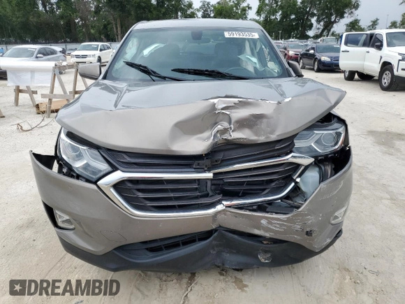 2018 Chevrolet Equinox LT with VIN 3GNAXJEV2JS612373, listed as a Copart auction lot 59193535 with 69,558 mi miles and Non repairable. Bid and sale history available at DreamBid. Image 5.