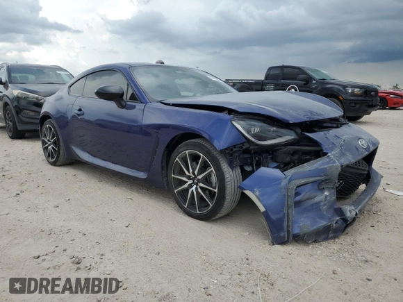2023 Toyota GR86 with VIN JF1ZNBC18P8763359, listed as a Copart auction lot 67415424 with 23,954 mi miles and Salvage Title. Bid and sale history available at carsss.com. Image 4.