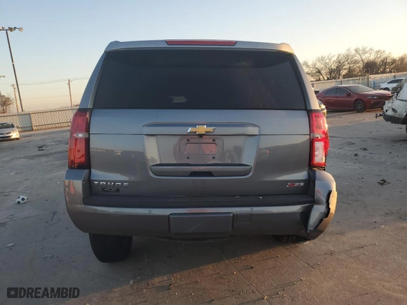 2020 Chevrolet Tahoe LT with VIN 1GNSKBKC7LR261767, listed as a Copart auction lot 43520055 with 0 mi miles and Salvage Title. Bid and sale history available at carsss.com. Image 6.