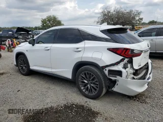 2021 Lexus RX 350 F Sport with VIN 2T2YZMDA6MC292683, listed as a Copart auction lot 56400115 with 39,940 mi miles and Salvage title. Bid and sale history available at DreamBid. Image 2.