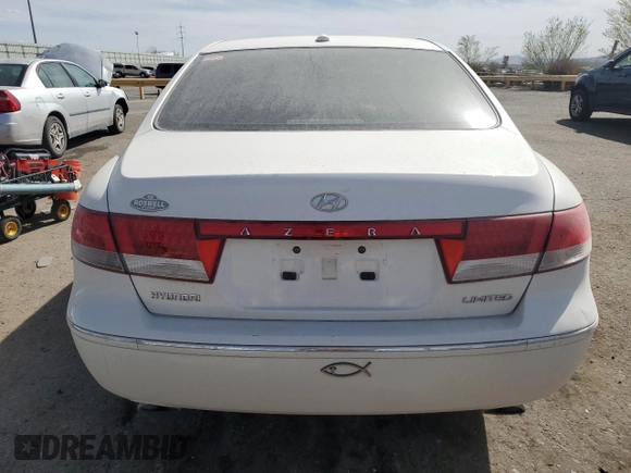 2009 Hyundai Azera Limited with VIN KMHFC46F29A357686, listed as a Copart auction lot 50432315 with 48,602 mi miles and Salvage Title. Bid and sale history available at DreamBid. Image 6.