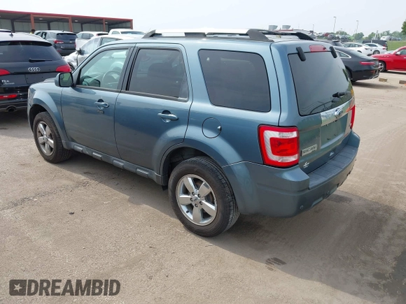 2011 Ford Escape Limited with VIN 1FMCU0EG3BKA49641, listed as a IAAI auction lot 42474740 with 186,522 mi miles and . Bid and sale history available at DreamBid. Image 3.