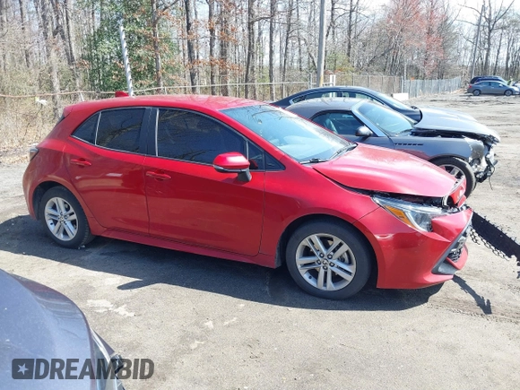 2021 Toyota Corolla SE with VIN JTND4MBE3M3144583, listed as a IAAI auction lot 41803082 with 88,198 mi miles and . Bid and sale history available at DreamBid. Image 13.