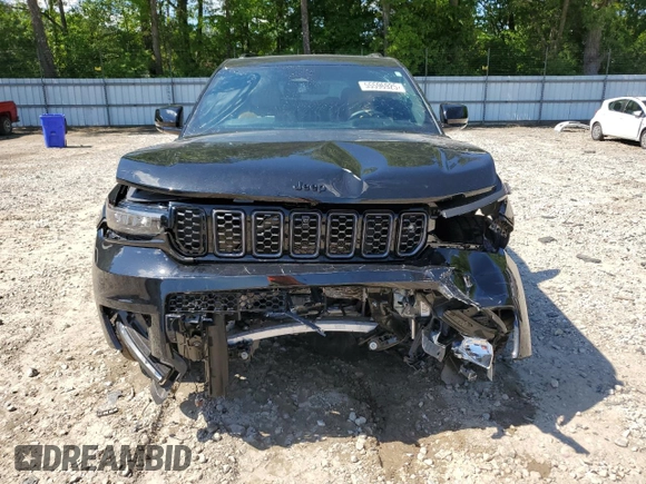2024 Jeep Grand Cherokee Summit with VIN 1C4RJKEG1R8554510, listed as a Copart auction lot 55596925 with 15,802 mi miles and Salvage title. Bid and sale history available at DreamBid. Image 5.