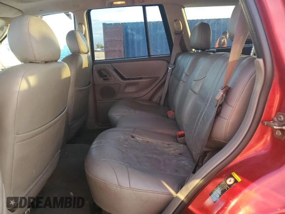 2002 Jeep Grand Cherokee with VIN 1J8GX38S82C176323, listed as a Copart auction lot 78520444 with 206,258 mi miles and Salvage title. Bid and sale history available at DreamBid. Image 11.