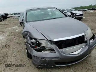 2005 Acura RL with VIN JH4KB16595C009988, listed as a Copart auction lot 54700185 with 189,486 mi miles and Salvage title. Bid and sale history available at DreamBid. Image 13.