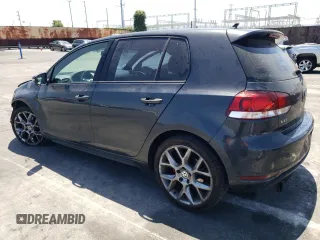 2013 Volkswagen GTI Driver's Edition with VIN WVWHD7AJ1DW116690, listed as a Copart auction lot 57914105 with 106,744 mi miles and Salvage title. Bid and sale history available at DreamBid. Image 2.