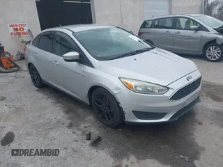 2015 Ford Focus SE with VIN 1FADP3F29FL258781, listed as a IAAI auction lot 41963223 with 121,286 mi miles and . Bid and sale history available at DreamBid. Image 1.