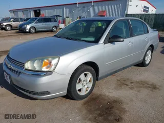 2005 Chevrolet Malibu LS with VIN 1G1ZT52845F229020, listed as a IAAI auction lot 42042007 with 129,522 mi miles. Bid and sale history available at carsss.com. Image 2.