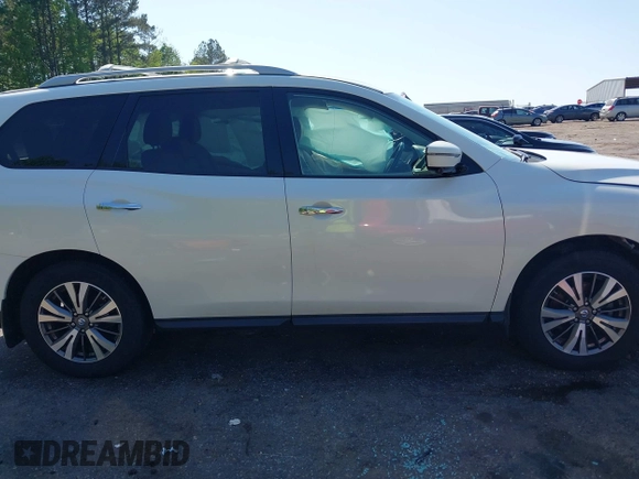 2017 Nissan Pathfinder S with VIN 5N1DR2MN1HC694910, listed as a IAAI auction lot 41978827 with 95,703 mi miles and . Bid and sale history available at DreamBid. Image 13.