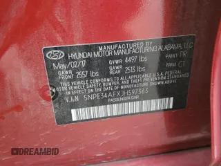 2018 Hyundai Sonata Limited with VIN 5NPE34AFXJH597363, listed as a Copart auction lot 44265065 with 120,603 mi miles and Salvage Title. Bid and sale history available at DreamBid. Image 12.