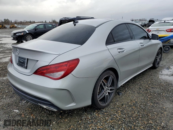2018 Mercedes-Benz CLA with VIN WDDSJ4EB2JN679559, listed as a Copart auction lot 36378653 with 26,086 mi miles. Bid and sale history available at carsss.com. Image 3.