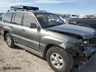 2000 Toyota Land Cruiser with VIN JT3HT05J1Y0096328, listed as a Copart auction lot 48390945 with 290,978 mi miles and Salvage Title. Bid and sale history available at carsss.com. Image 4.