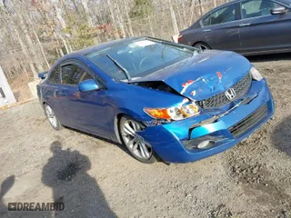 2009 Honda Civic Cpe Si with VIN 2HGFG21529H704142, listed as a IAAI auction lot 41195903 with 1 mi miles. Bid and sale history available at carsss.com. Image 1.