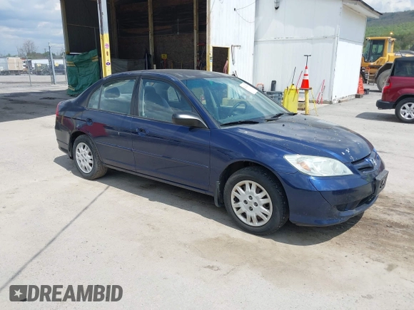 2004 Honda Civic LX with VIN 2HGES16614H530479, listed as a IAAI auction lot 42142030 with 145,577 mi miles. Bid and sale history available at carsss.com. Image 1.
