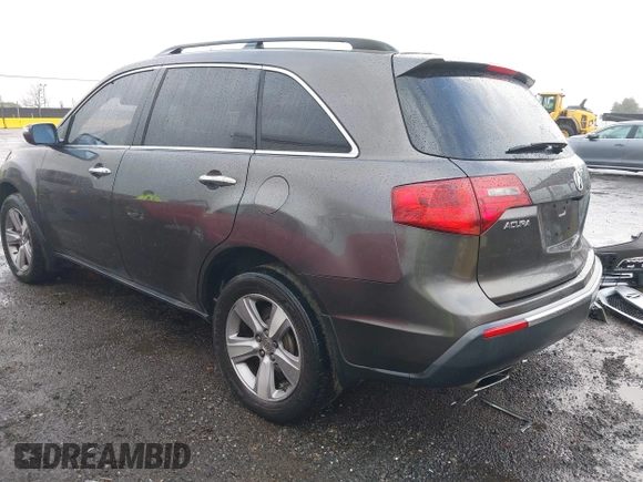 2012 Acura MDX Tech/Entertainment Pkg with VIN 2HNYD2H44CH502658, listed as a IAAI auction lot 41576254 with 174,011 mi miles. Bid and sale history available at carsss.com. Image 3.