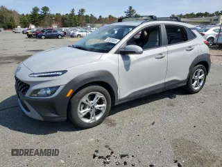 2022 Hyundai Kona SEL with VIN KM8K3CAB7NU878862, listed as a Copart auction lot 52920055 with 18,774 mi miles and Salvage Title. Bid and sale history available at carsss.com. Image 1.