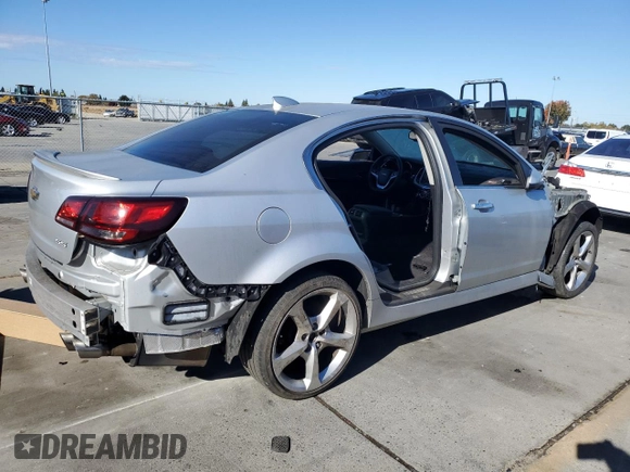 2017 Chevrolet SS with VIN 6G3F25RW0HL302040, listed as a Copart auction lot 77644974 with Not provided miles and Salvage title. Bid and sale history available at DreamBid. Image 3.
