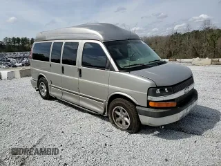 2004 Chevrolet Express Passenger z VIN 1GBFG15TX41155433, wystawiony jako Copart lot #48826455 z przebiegiem 327 969 mil mil oraz Szkoda całkowita • Salvage title. Historia ofert i sprzedaży dostępna na DreamBid. Obrazek 12.