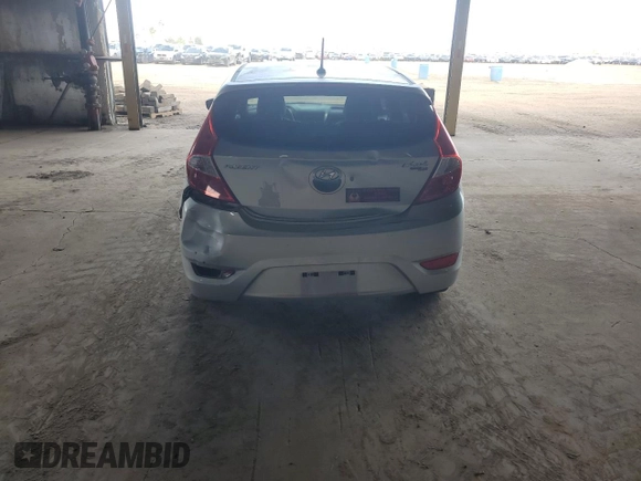 2012 Hyundai Accent SE with VIN KMHCU5AE7CU026029, listed as a Copart auction lot 53893745 with 200,233 mi miles and Salvage Title. Bid and sale history available at carsss.com. Image 6.